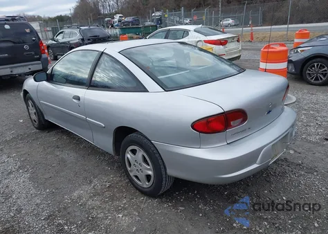 2002 Chevrolet Cavalier Ls из США, поврежденный, VIN 1G1JS124127228337